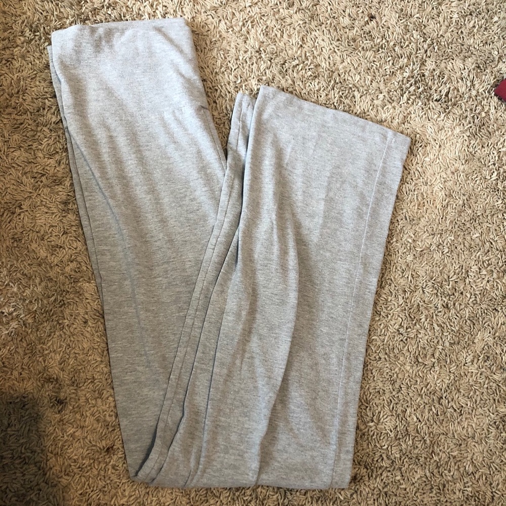 Grey sweat tights